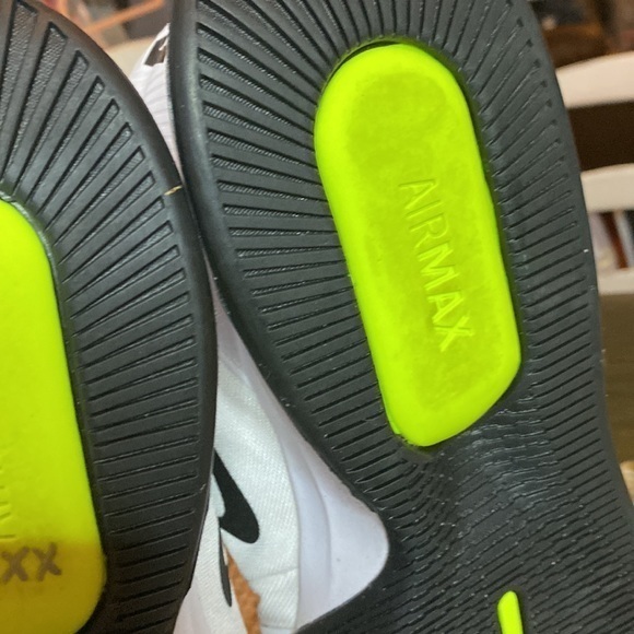 Nike Wildcard HC Volt Air Max White/Lime/Black Marathon Running Shoe Size 14 - Picture 7 of 11